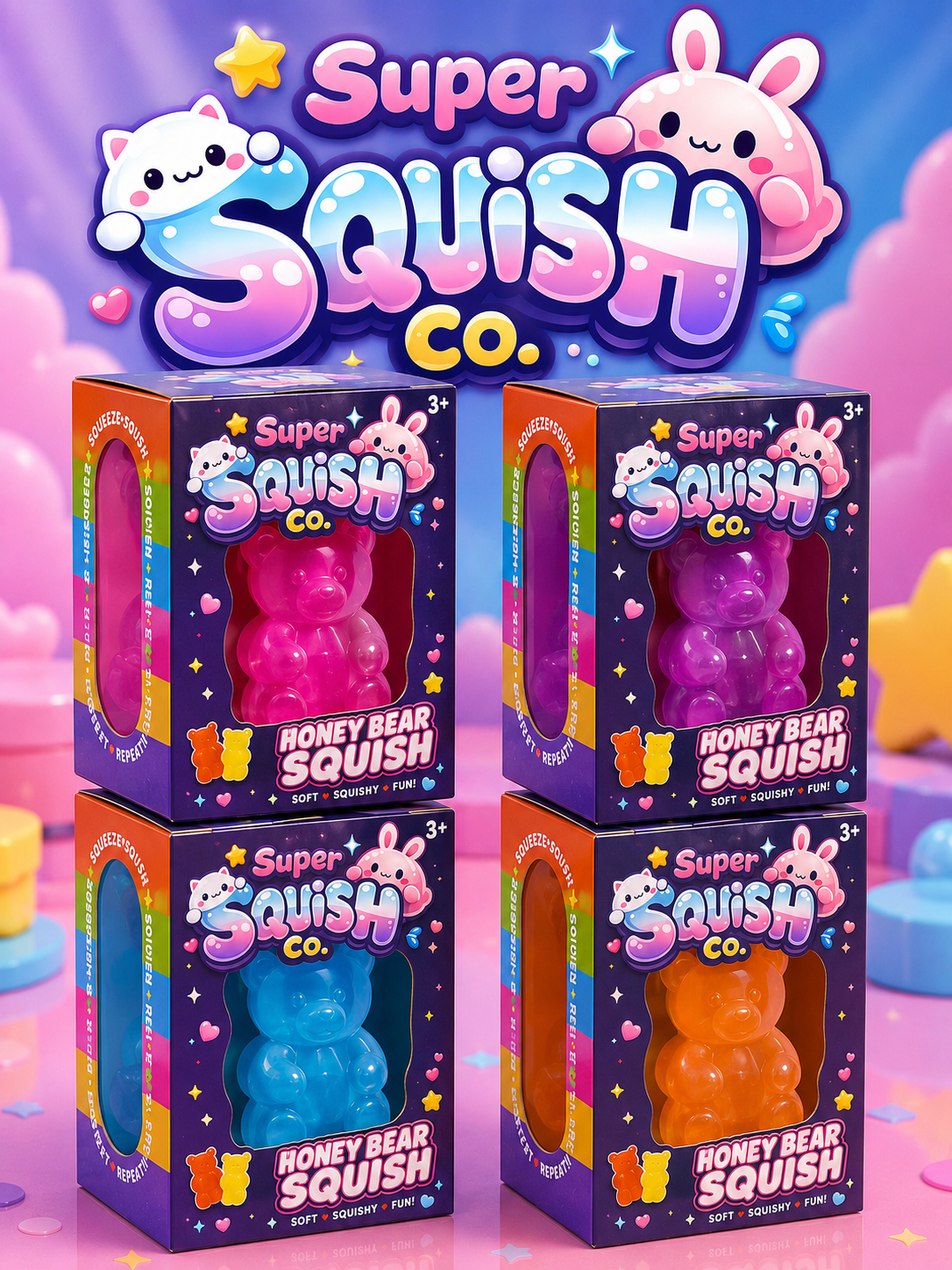 Honey Bear Squish