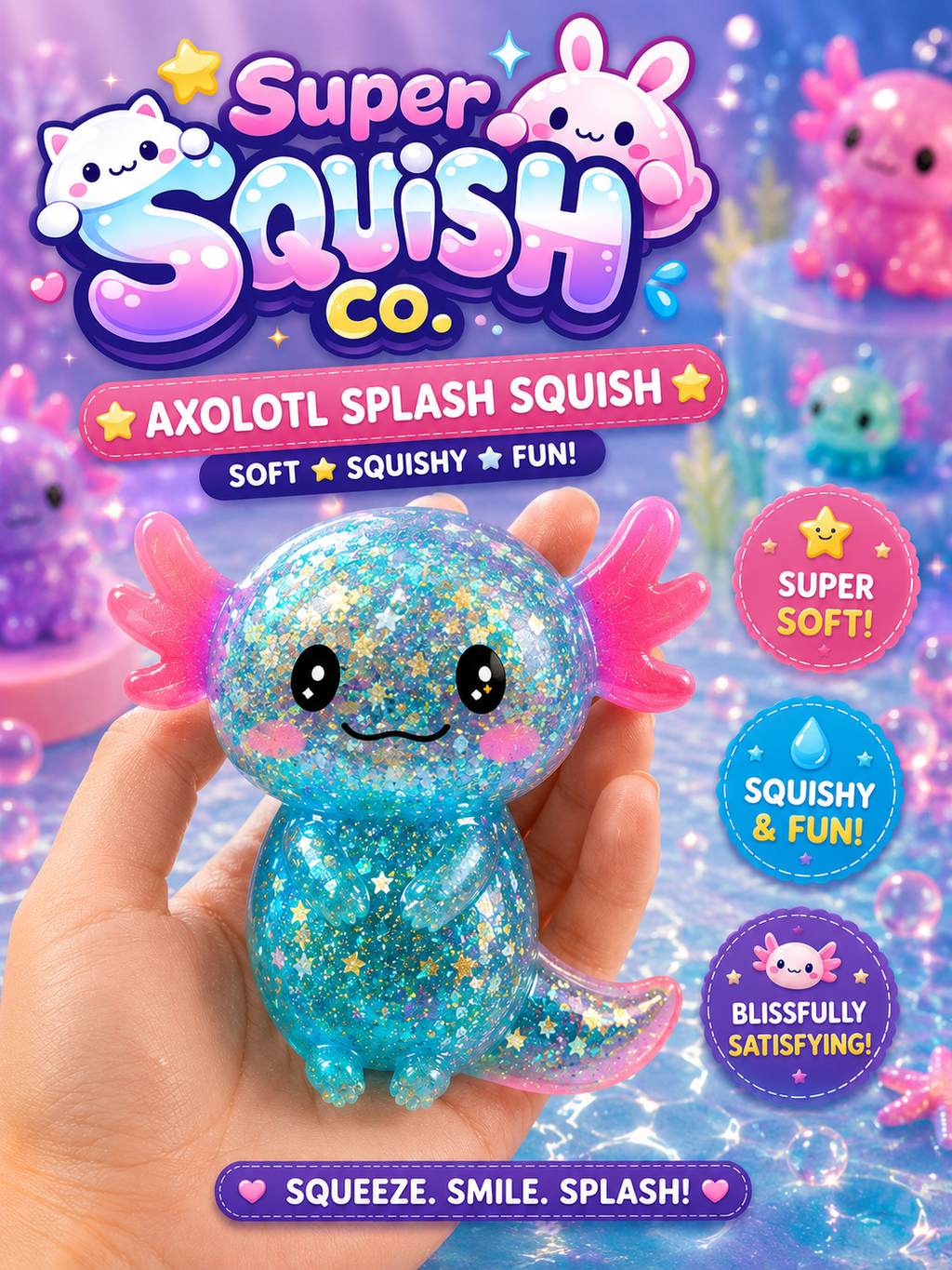Axolotl Splash Squish