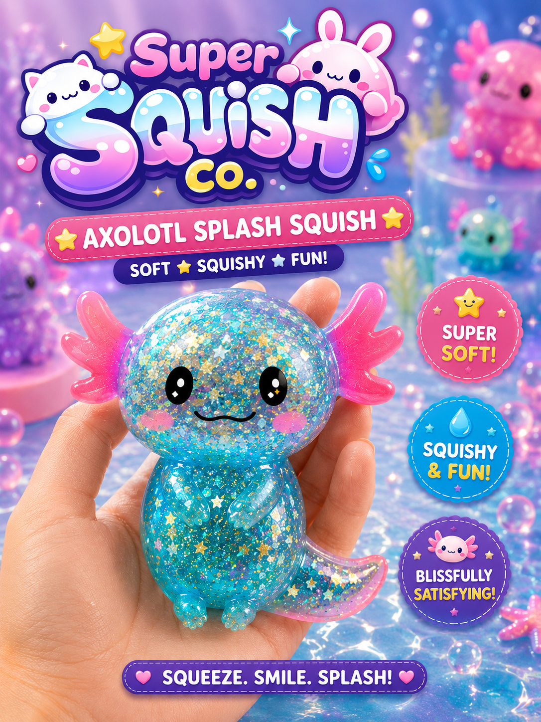 Axolotl Splash Squish