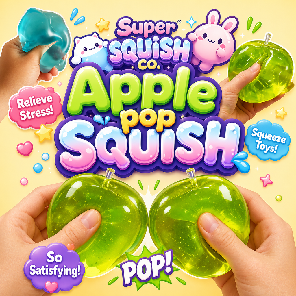 🍏 Apple Pop Squish